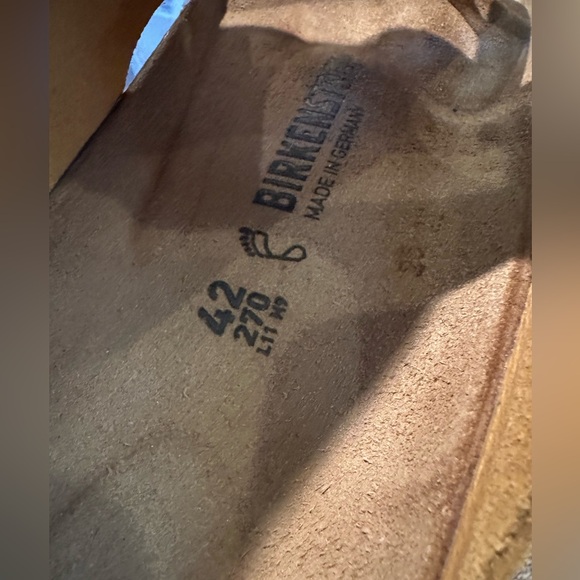 Birkenstock Tan Footbed Sandals - Picture 4 of 4